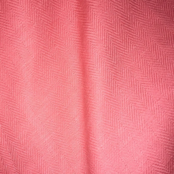 Emma James Peach Linen  fit and flare skirt - Picture 3 of 6